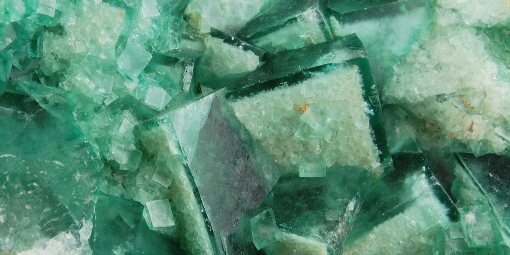 Cristaux de fluorite verte de Madagascar